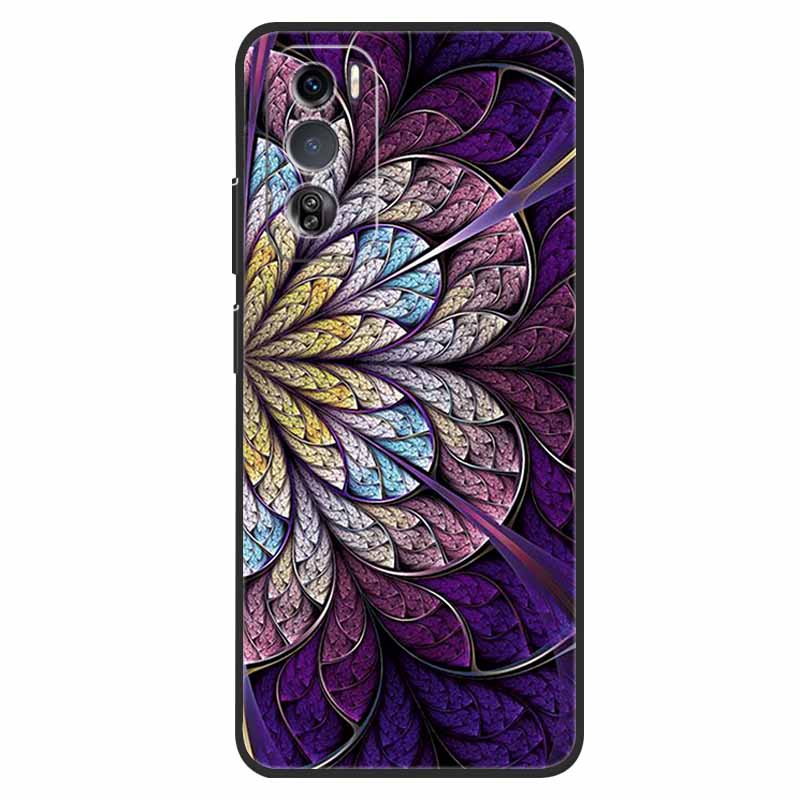 Чехол для Oppo Reno12 Pro 6,7" Роскошный Мягкий Силиконовый Задний Чехол из ТПУ Чехлы для Телефона для Oppo Reno 12 Pro 5G Ударопрочный Любовь Милый Coque