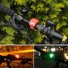 Передний фонарь для велосипеда, силиконовый светодиодный фонарь для переднего и заднего колеса, вспышка, предупреждающий фонарь, водонепроницаемый задний фонарь, аксессуары для велосипеда