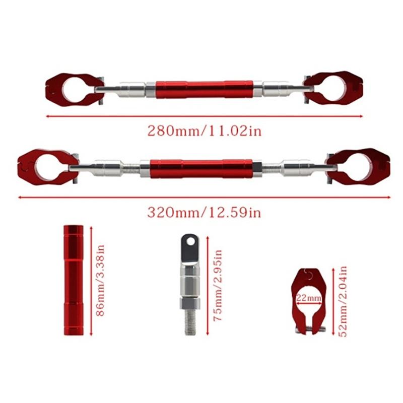 Мотоциклетный турник, удлинитель крана, усиленный руль, балансир и рулевая тяга