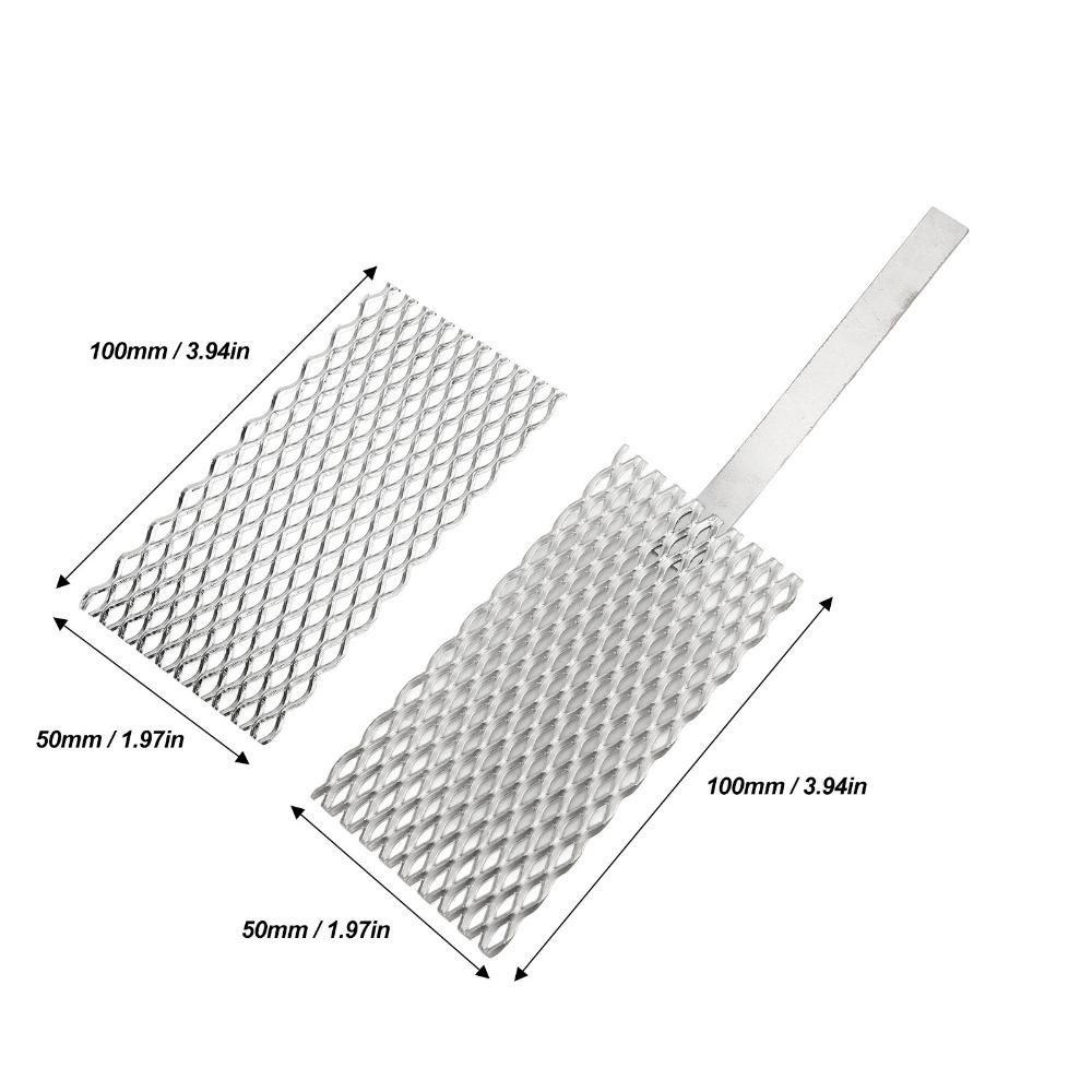2 Pcs Platinized Titanium Anode Silver Rhodium Plating Tool Jewelry Plating Tool Jewelry Display
