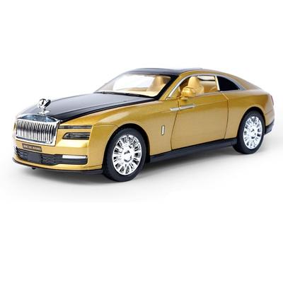 1/32 Rolls-Royce Spectre Alloy New Energy Car Model Diecast Metal Luxe Car Vehicles Car Model Simulation Sound and Light Детские игрушки Подарок