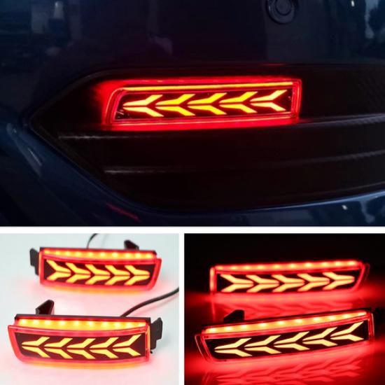 Rear Bumper decoration lamp led brake light 2pc For NISSAN KICKS -2024