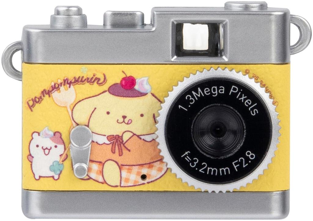 Kenko Digital Toy Sanrio Characters Sweets Photo and Video MicroSD Card 481059 Camera, Pompompurin, 1.31 Megapixels, Recording, Slot,
