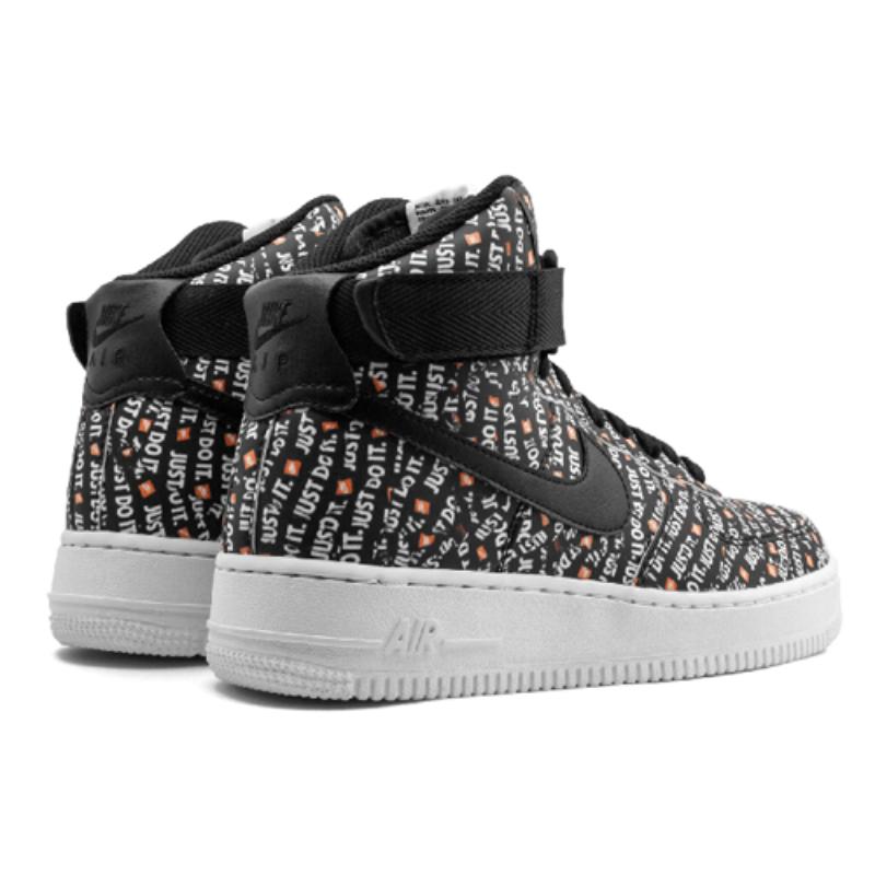 Nike Женские кроссовки Air Force 1 High Just Do It Pack Черные ao5138-001