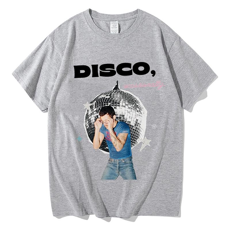 New Kiss All The Time Disco Occasionally T-Shirt Unisex Tshirt Designer Shirts Clothing for Unisex Summer Fashion Short Sleeve Clothes