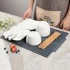 Silicone Draining Mat Dish Drying Mat Folding Draining Pad Kitchen Drainer Mat Heat Resistant Pot Mat