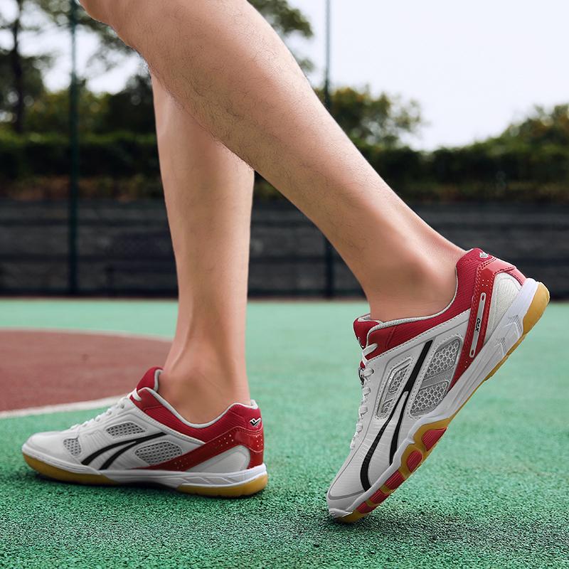Подростки и взрослые, высококачественная амортизирующая, противоскользящая, износостойкая, модная повседневная спортивная обувь для бадминтона, обувь для настольного тенниса