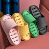 Thick-soled Deodorant Sandals Slippers Men Summer Women Family Bathroom Non-slip Soft Bottom Slippers Couple Slippers
