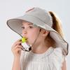 with Cape UV Protection Camping Cap Beach Hat New Children's Sun Protection Hat