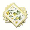 Стильные льняные салфетки под тарелки - Термостойкие, идеальны для праздничного стола и декора ресторана