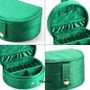 Double-layer earring ring box, large-capacity special jewelry storage box, travel portable exquisite jewelry box