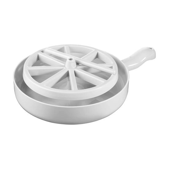 Противень для микроволновки с беконом, хрустящий бекон, жироуловитель с ситечком, подставка для духовки, универсальная посуда для приготовления фаст-фуда