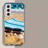Летнее настроение Море, Пляж, Песок Чехол для телефона Для Samsung Galaxy S25 Edge S24 S23 FE S21 S20 S10 Plus S22 S26 Ultra Чехол Прозрачные чехлы