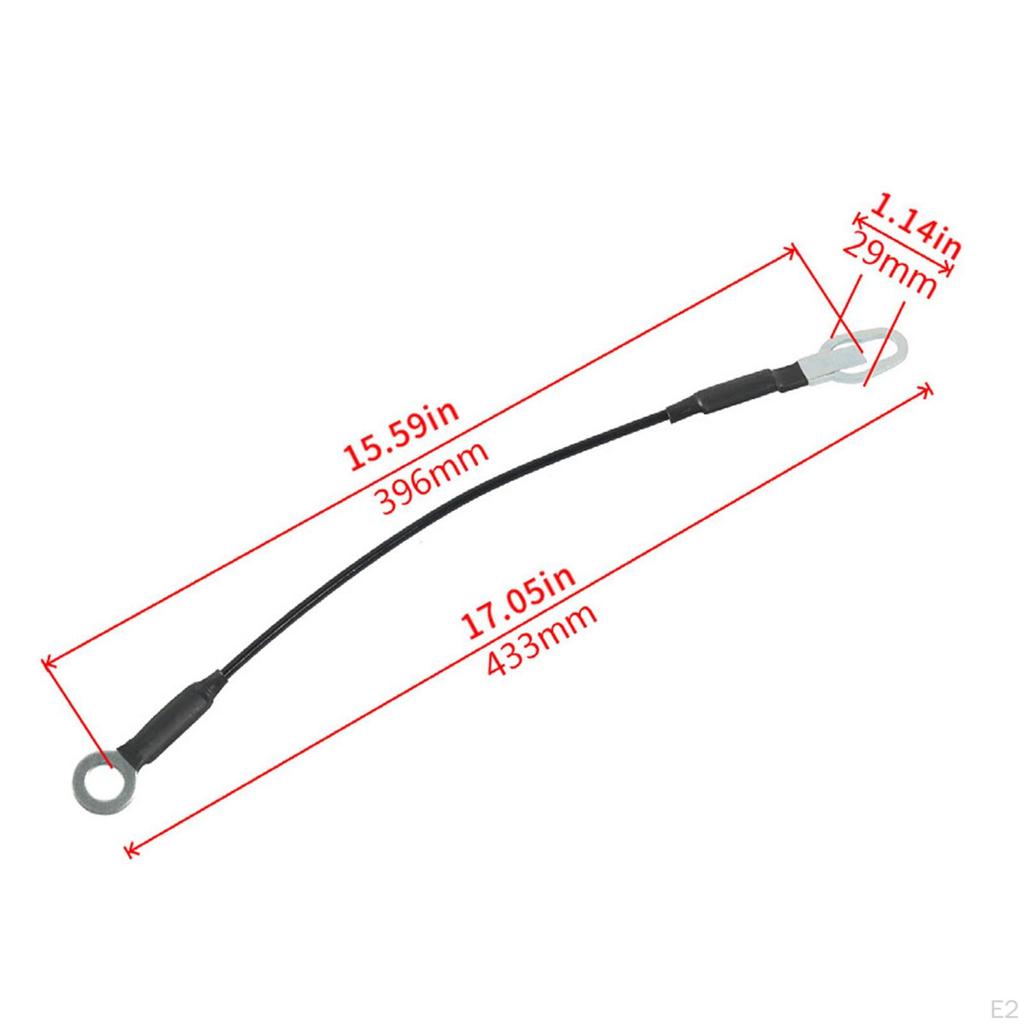 5L5Z9943052AA Car Tailgate Lift Support Cables Reliable Tail Gate Cords for , B2500,