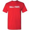Футболка унисекс Ball State Cardinals Block Team Color College University