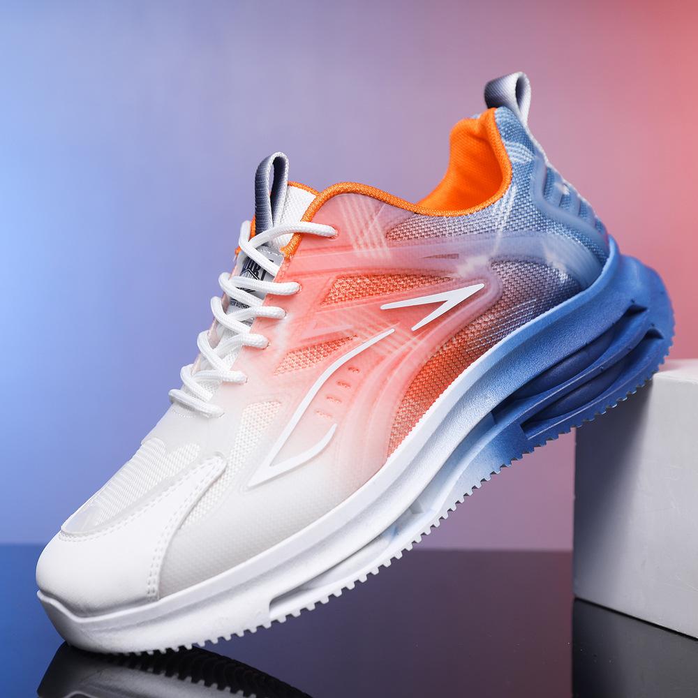 Осенняя мужская обувь, дышащая, модная, универсальная, повседневная, кроссовки для бега для подростков, спортивная обувь с низким каблуком