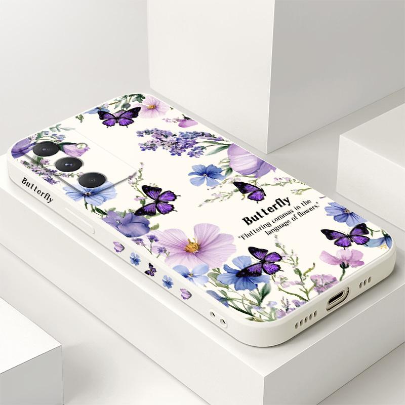 Butterfly Lovers Phone Case For Samsung Galaxy A17 A56 A36 A26 A16 A06 A55 A35 A25 A15 A05 A05S A54 A34 A24 A14 A04 A04E 4G 5G