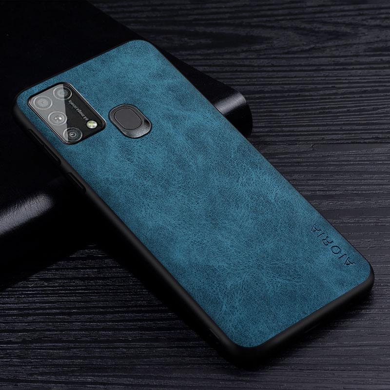 Премиальный чехол для телефона из искусственной кожи для Samsung Galaxy A31 A41 A21S A11 M11, однотонный чехол для Samsung Galaxy M31 M31S M51
