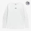 The North Face Белая футболка с длинным рукавом и круглым вырезом Nt7tr55k