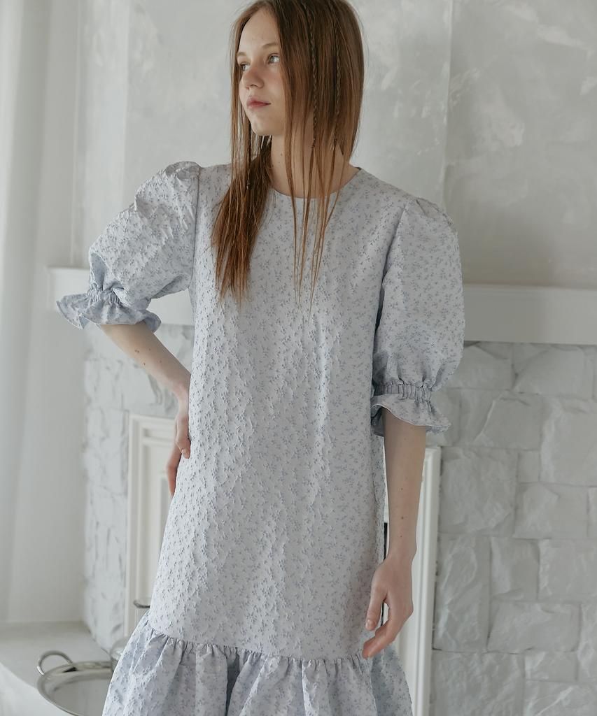 Tina Blossom Blanc Dress