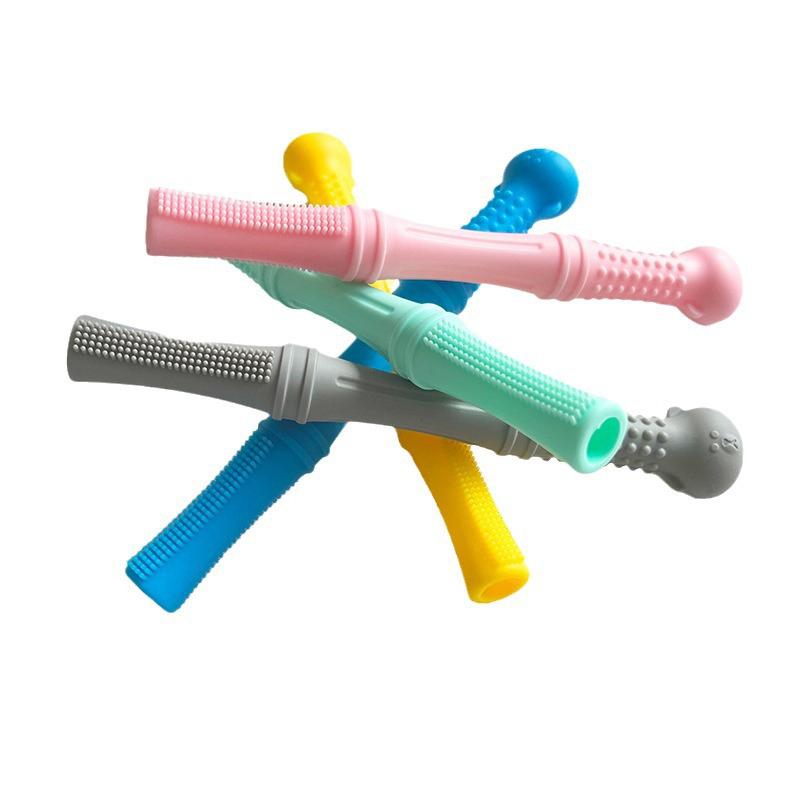 Игрушка для жевания для детей с аутизмом, силиконовые детские прорезыватели, сенсорная игрушка для жевания для детей с аутизмом - Chewelry With ADHD Chewing Toys And Teethe