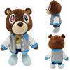 Новые Кавайные Плюшевые Игрушки Kanye Dropout Bear Плюшевый Мишка Канье Уэст Выпускник Мягкие Набивные Декор для Комнаты Подарок на День Рождения