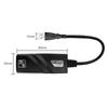 Черный USB 3.0 Gigabit Ethernet RJ45 1000 Мбит/с Сетевой адаптер для Windows PC Mac