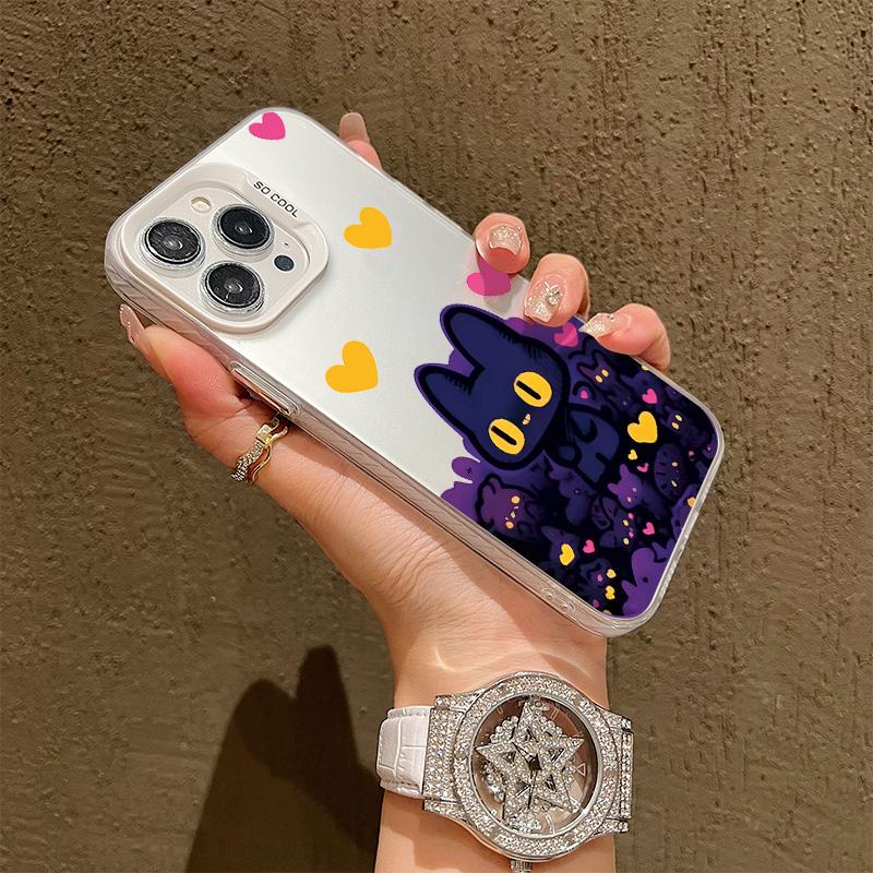 Силиконовый чехол для Vivo Y22 Y33S Y29 Y27 Y28 iPhone 17 16 15 14 13 12 11 Samsung A06 A16 A26 A36 A56 Чехол DIY Расписной Мультяшный Ударопрочный Бампер для Телефона