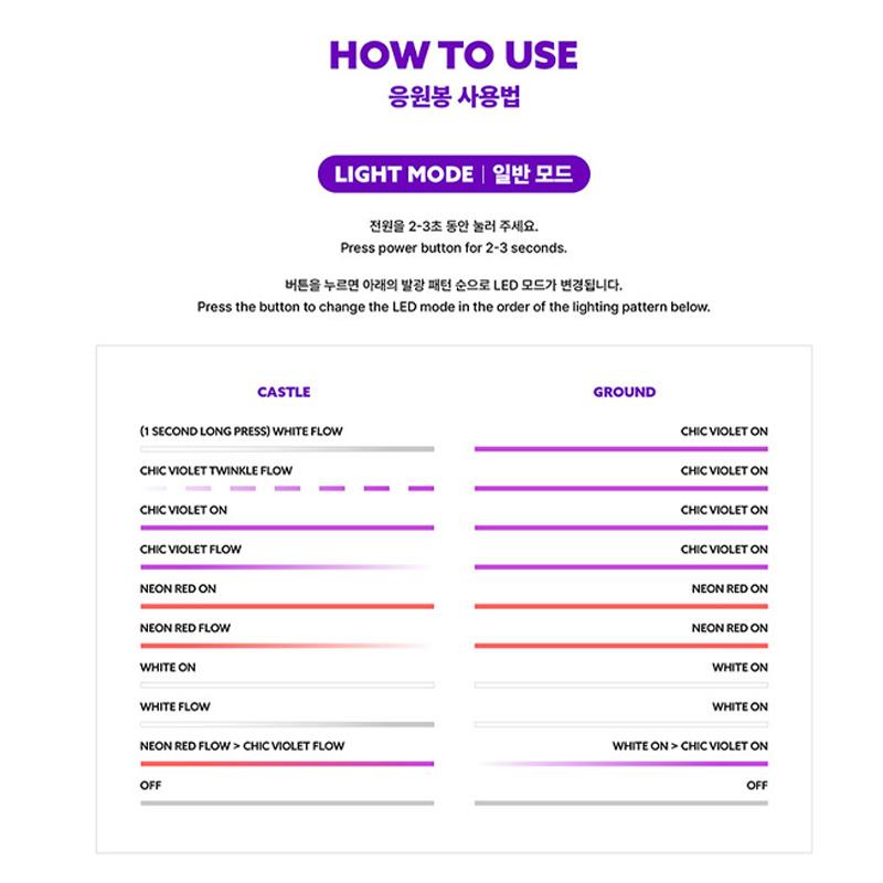 (G)I-DLE Официальный лайтстик версии 2