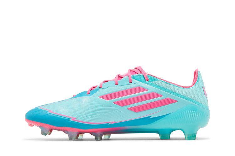 Мужские бутсы adidas F50 Elite FG Messi Miami Flash Aqua/Lucid Pink/Lucid Cyan