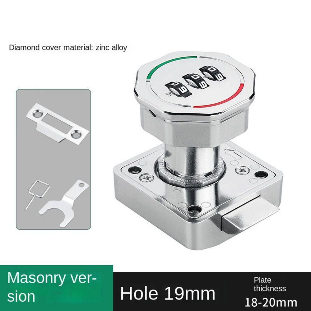 Главная Безопасность Ящик Кодовый Замок 3 Цифровой Код Шкаф Кодовый Замок Пароль Шкафчик Шкаф