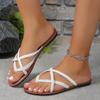 Sandal Slippers Women,Woven Flat Fashion Holiday Beach Shoes