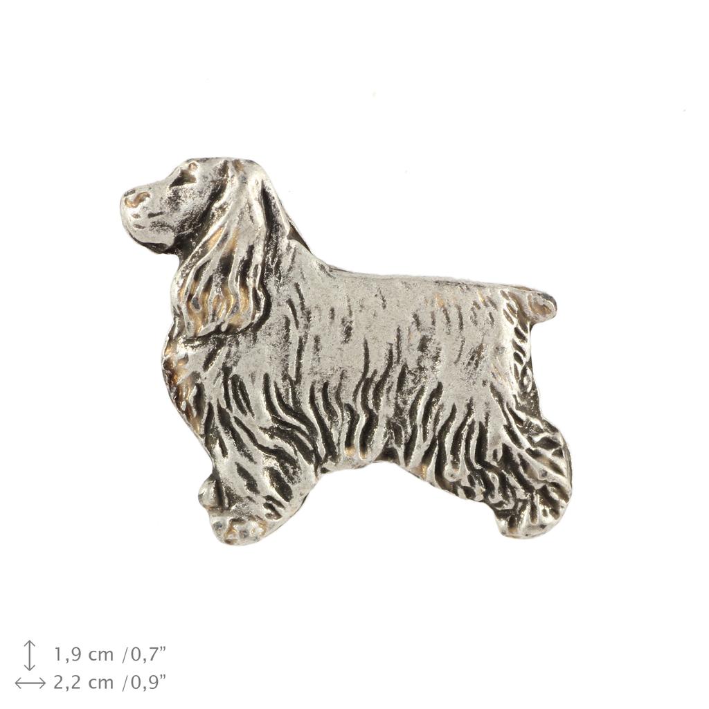 English Cocker Spaniel - Dog brooch in a gift box, elegant pin, lapel pin for Art-Dog brand jacket