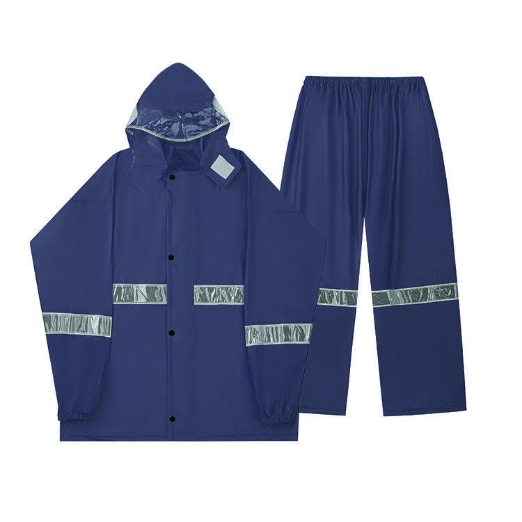Светоотражающий комплект (дождевик и брюки) Qianan для взрослых мотоциклистов и велосипедистов