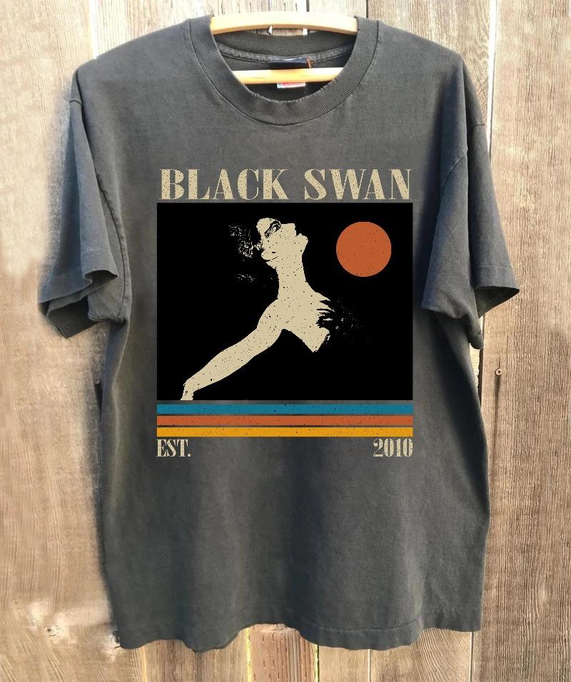 Black Swan Movie Shirt Summer Unisexs and Womens Loose and Breathable Tshirt Top