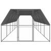 Vidaxl Klatka Zewnętrzna Dla Kurcząt, 3X12X2 M, Stal Galwanizowana