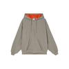 Originals Shmoofoil Nylon Canvas Hooded Comfortable Loose Jacket Men Jacket Silver-Pebble University-Orange IX9021