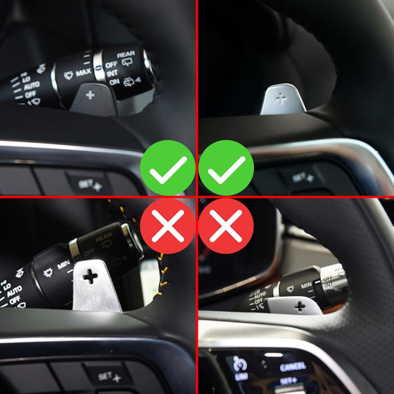 Расширители лепестков переключения передач для Jaguar XF XE XJ F-PACE F-TYPE 2008- Наклейки-удлинители на руль автомобиля Автомобильные аксессуары