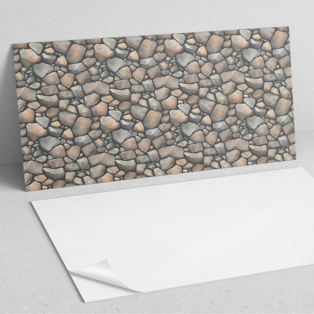 Ścienne Kafelki Pcv Samoprzylepne Wzór Kamienistej Tekstury 10X40X20 Cm
