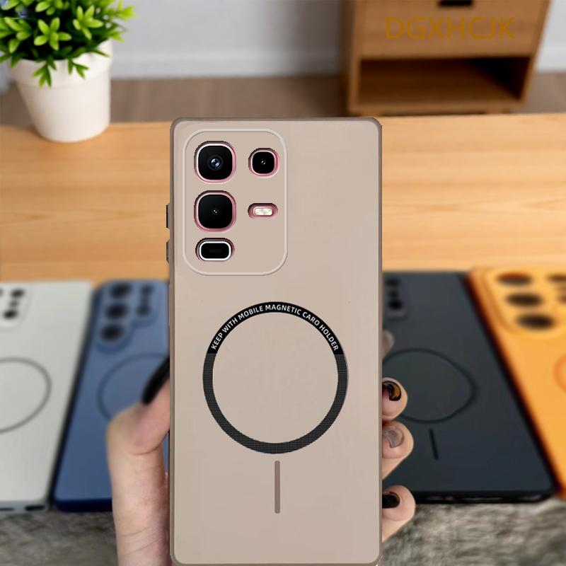 Для Infinix Note 50s Чехол для телефона Infinix Note 50X Infinix Note 50 Pro+ Note 50 Чехол Цветной магнитный жесткий Силиконовая задняя крышка