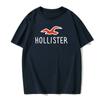 Новая футболка Hollister Эстетическая одежда Летние топы Fruit of the Loom Мужская футболка Футболка европейского размера Мужская футболка унисекс