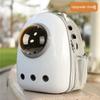 Pet Outing Portable Прозрачная переносная сумка для кошек Дышащий космический модуль Рюкзак большой емкости Боковое открытие рюкзака