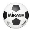 MIKASA Soccer Ball, Size 4 (Elementary School), Approx. 250g, White/Black, Sewn Ball, SVC403-WBK, Recommended Internal Pressure 0.35kgf/cm²