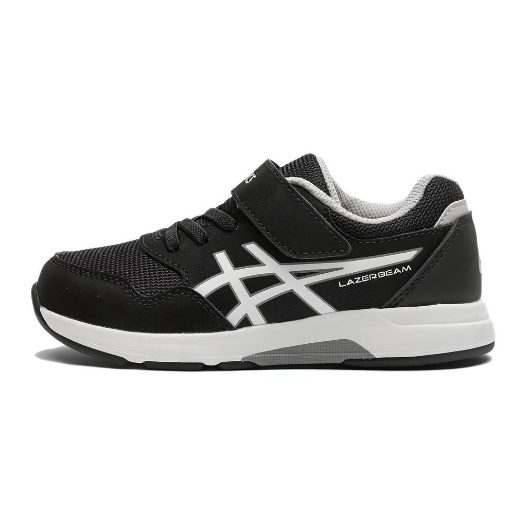 ASICS Breathable Low top Kids Lifestyle Shoes Black White Kids' 1154A174-001