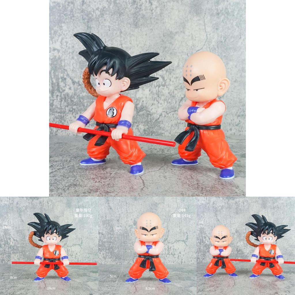 Фигурка Действия Гэку и Курилина из Dragon Ball, ПВХ, Для Коллекционеров и Детей