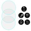 3 Pcs Tempered Glass Film Compatible for Samsung Galaxy Watch4 40mm 44mm Screen Protector