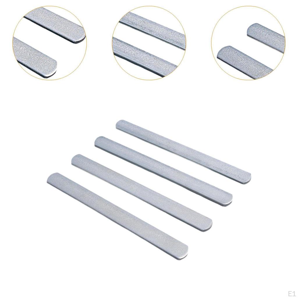 4 Pieces Weight Vest Plates Strength Training with Round Head Plate for Jogging Cardio