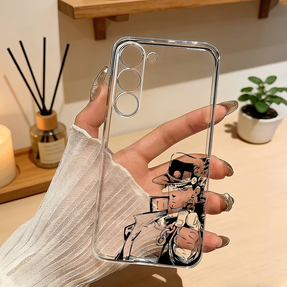 Новый горячий чехол для телефона JoJo's Bizarre Adventure для Samsung A10 A12 A31 A40 A70 Прозрачная крышка