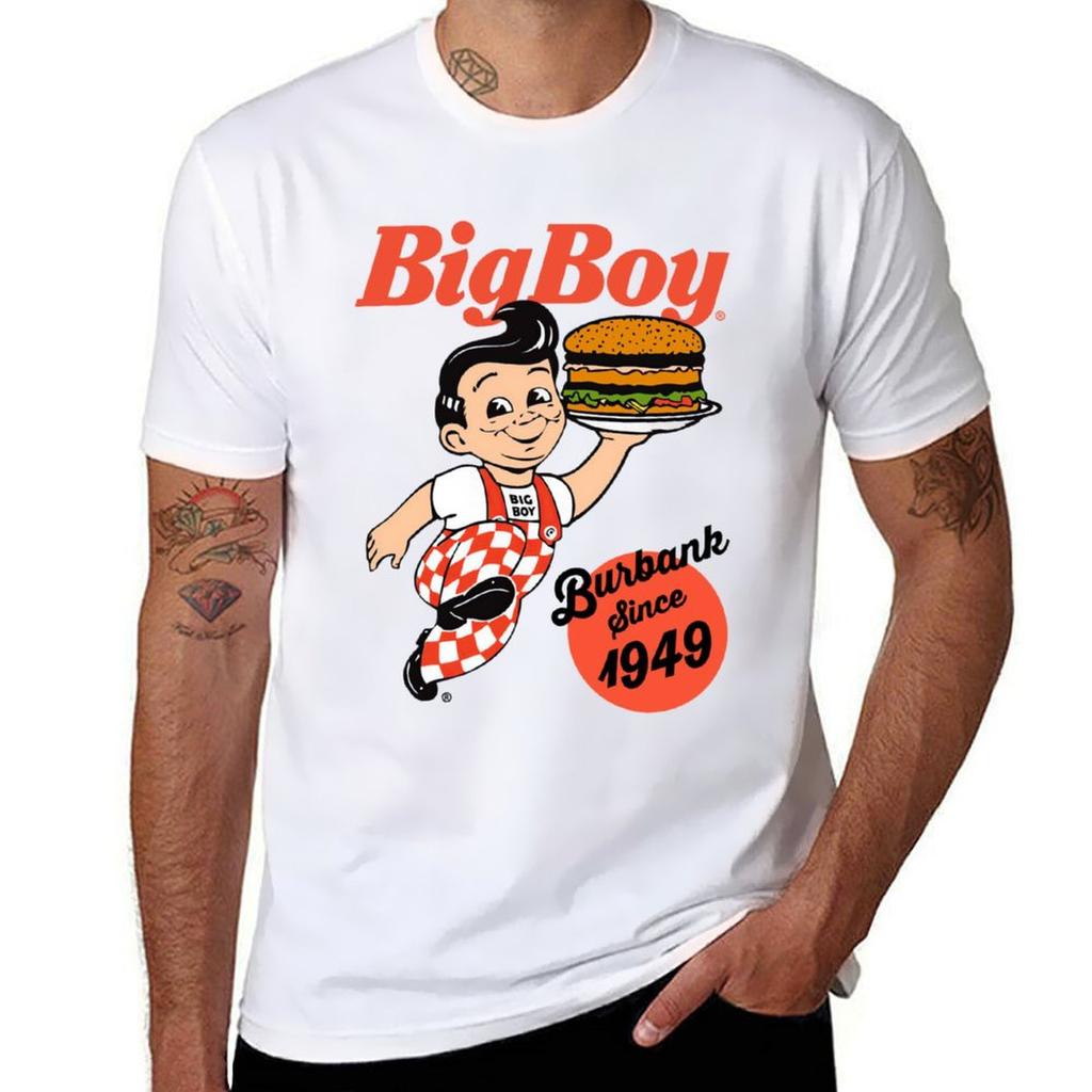 Bobs Big Boy Burger Burbank Since 1949 Tshirt Street Art Print Tee Shirt