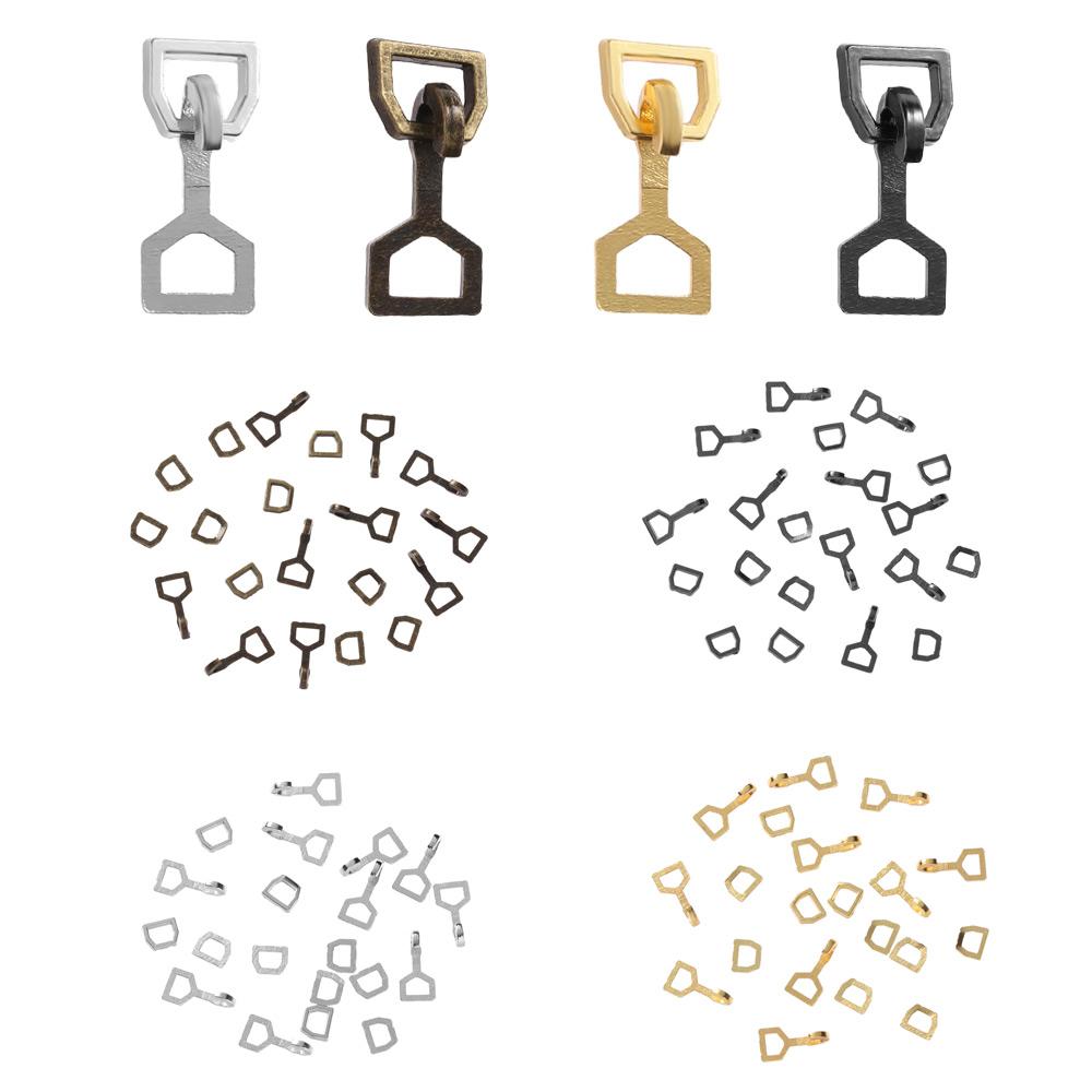 Sets Mini Ultra-small Metal 14mm Belt Buckle Shoes Accessories Doll Bags Buckles Diy Dolls Buttons